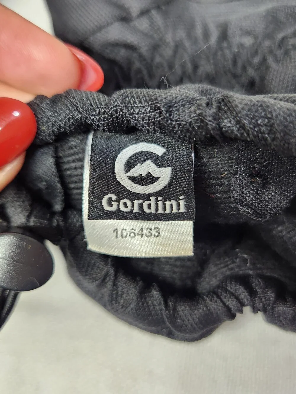 Gordini Womens Small Black Winter Gloves Fleece Lined
